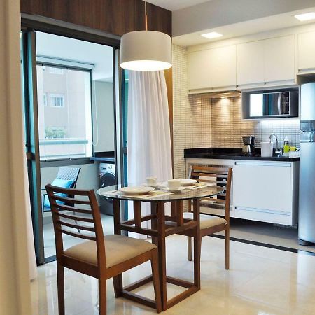 Flat No Brooklin 86 | Alto Padrao + Garagem Apartment Sao Paulo Bagian luar foto