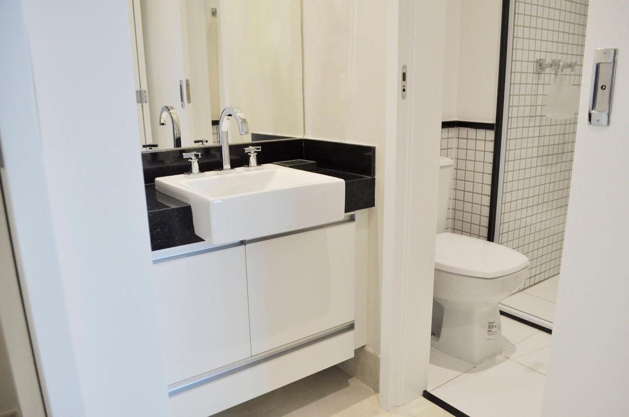 Flat No Brooklin 86 | Alto Padrao + Garagem Apartment Sao Paulo Bagian luar foto