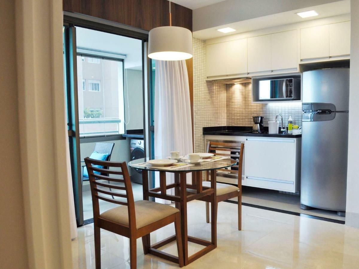 Flat No Brooklin 86 | Alto Padrao + Garagem Apartment Sao Paulo Bagian luar foto